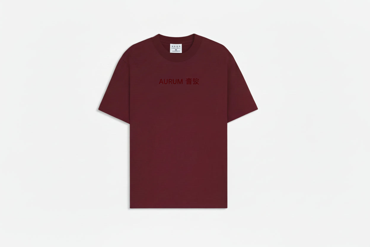 Faucci Rouge foncé T-Shirt